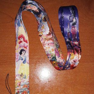 Walt Disney World Princess Jasmine Aladdin Lanyard